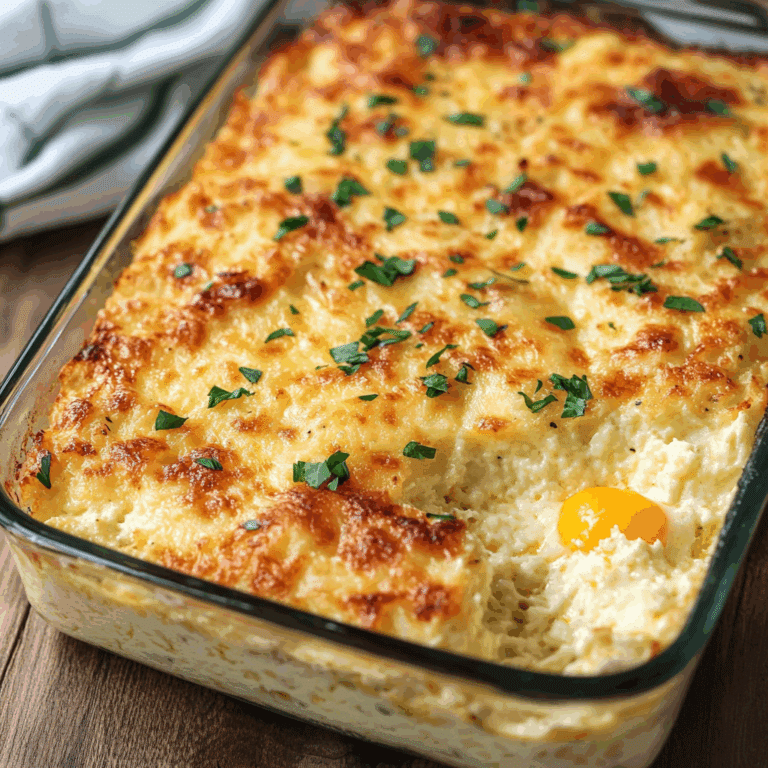 Cheese and Egg Casserole