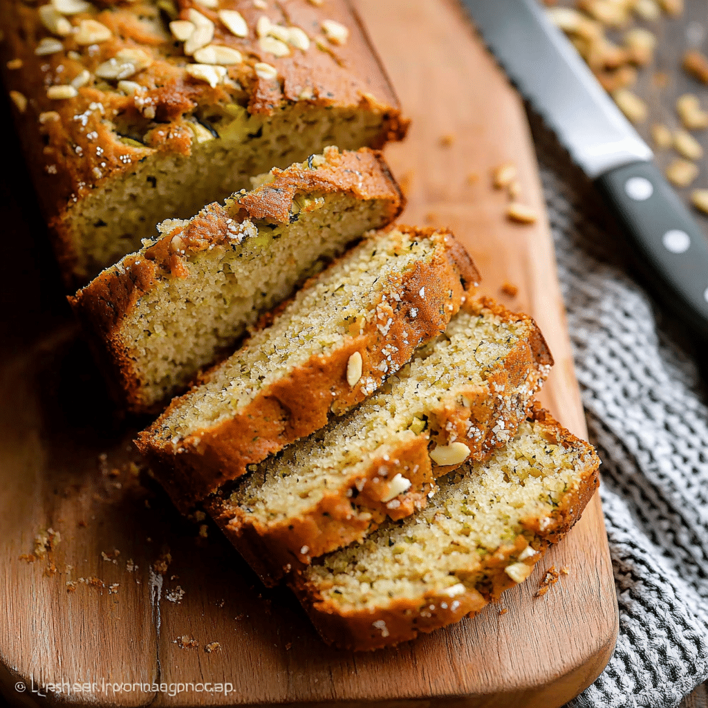 Greek Yogurt Zucchini Bread