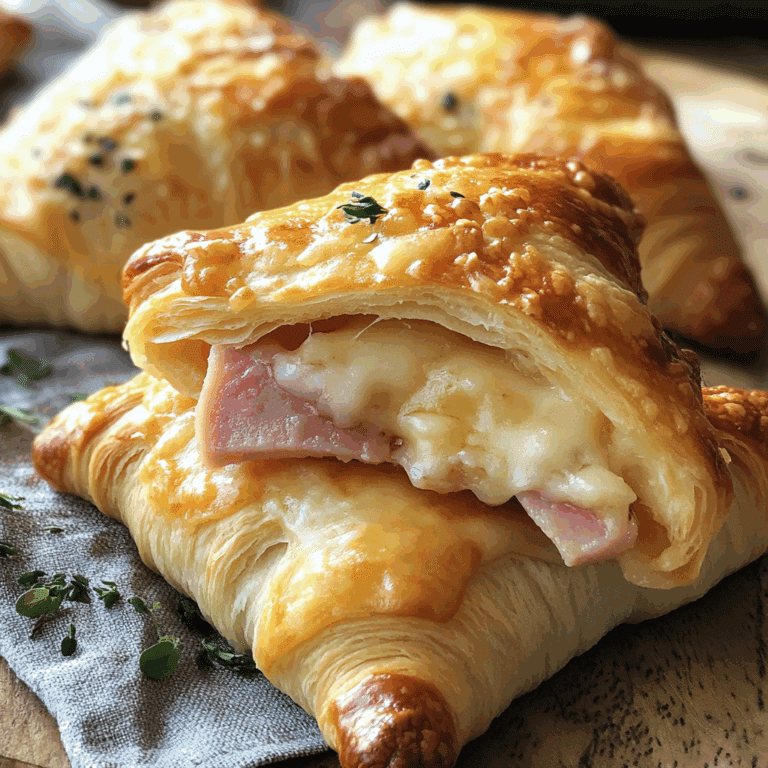 Ham and Cheese Crescent Rolls