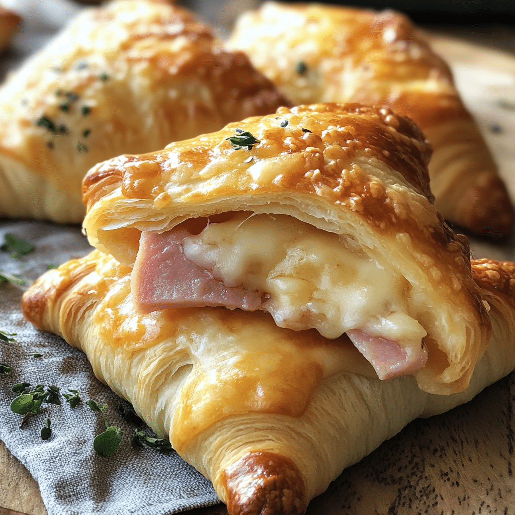 Ham and Cheese Crescent Rolls