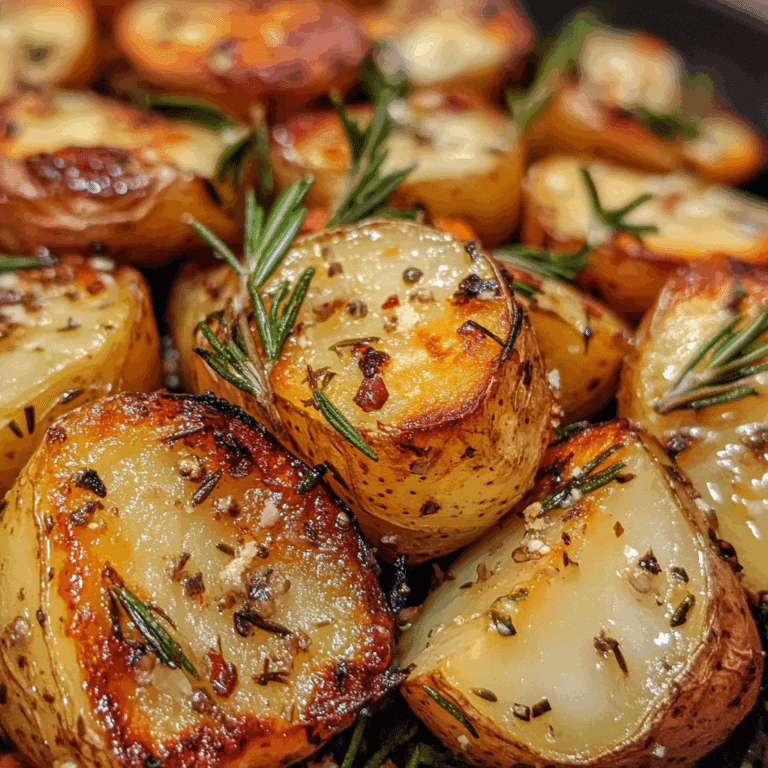 Roasted Baby Potatoes with Rosemary and Garlic