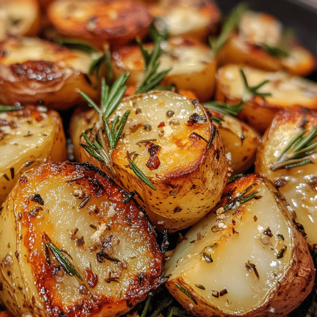 Roasted Baby Potatoes with Rosemary and Garlic