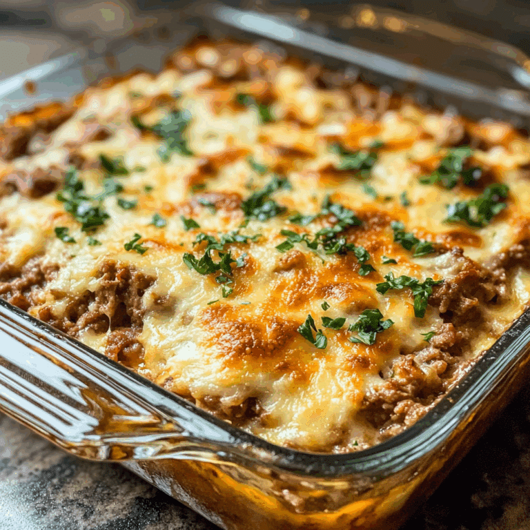 Beef Lombardi Casserole