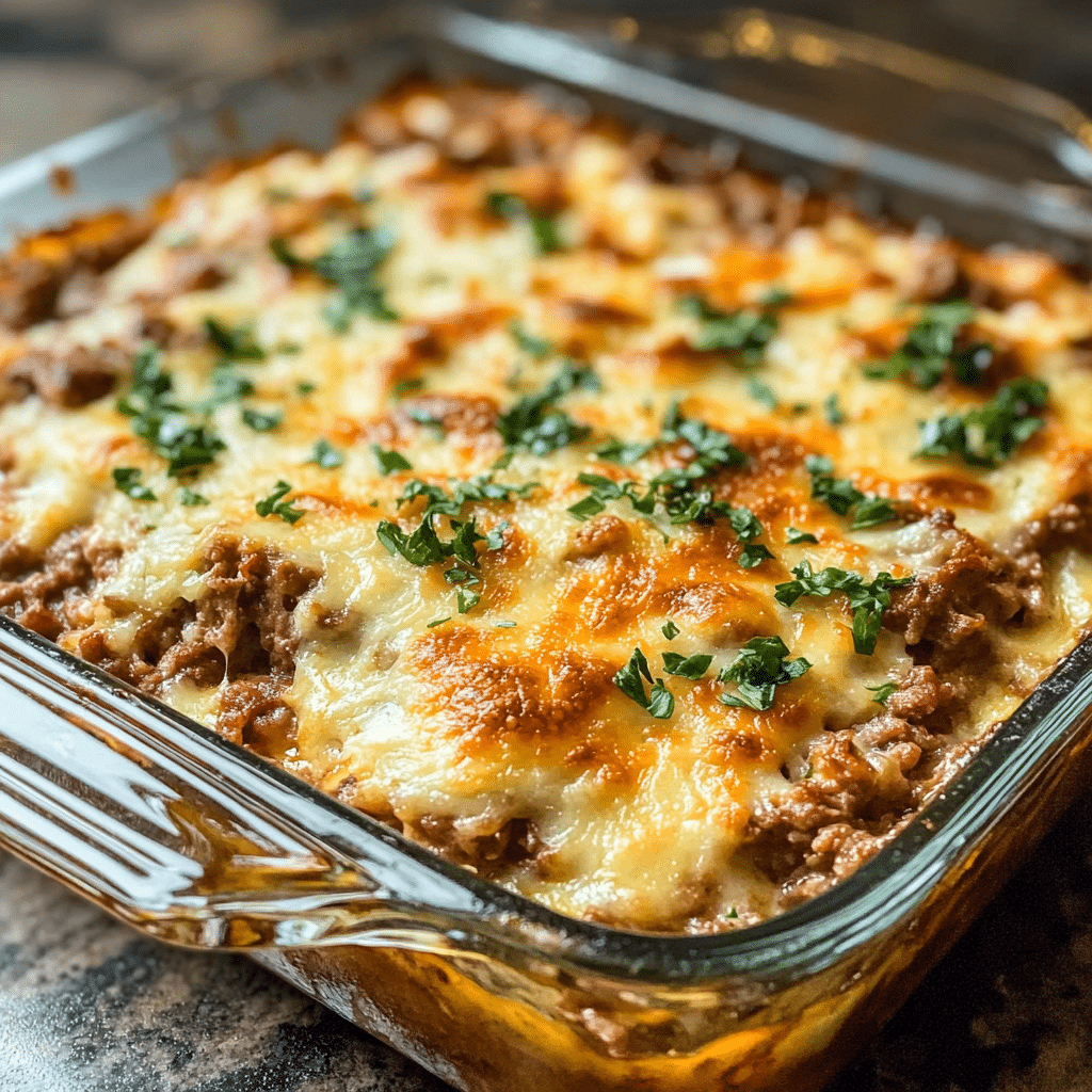 Beef Lombardi Casserole