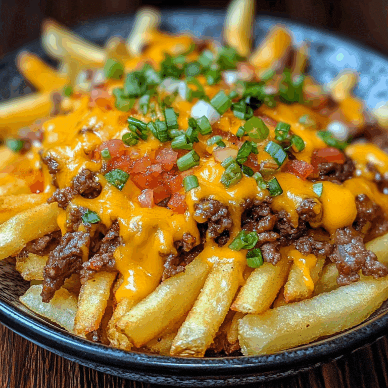 Cheesy Loaded Beef Fries
