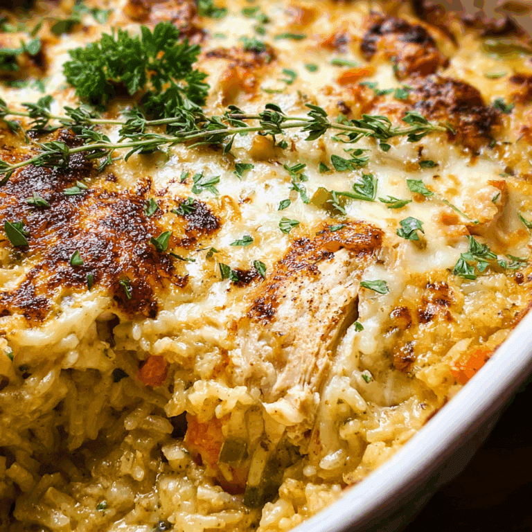 Chicken And Rice Casserole