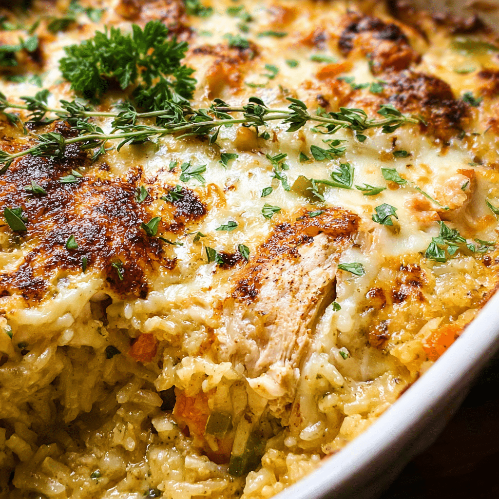 Chicken And Rice Casserole