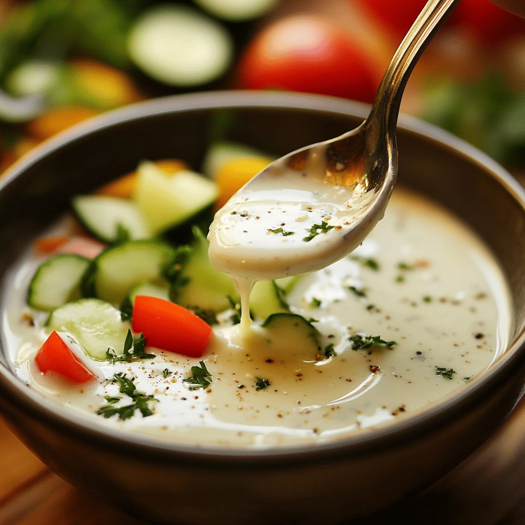 Creamy Greek Salad Dressing