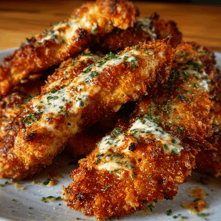 Crispy Parmesan Ranch Chicken Tenders