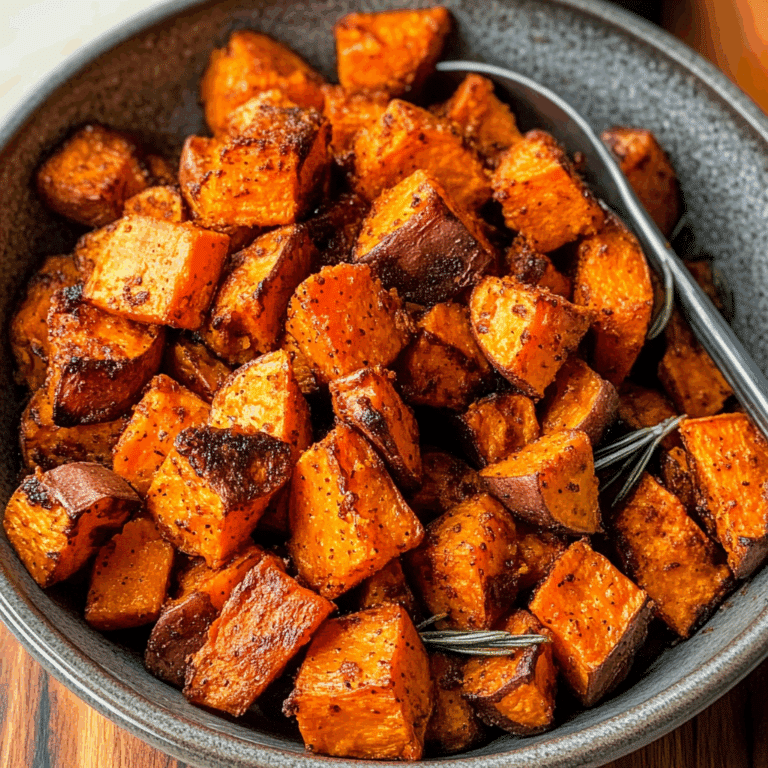 Crispy Roasted Sweet Potatoes