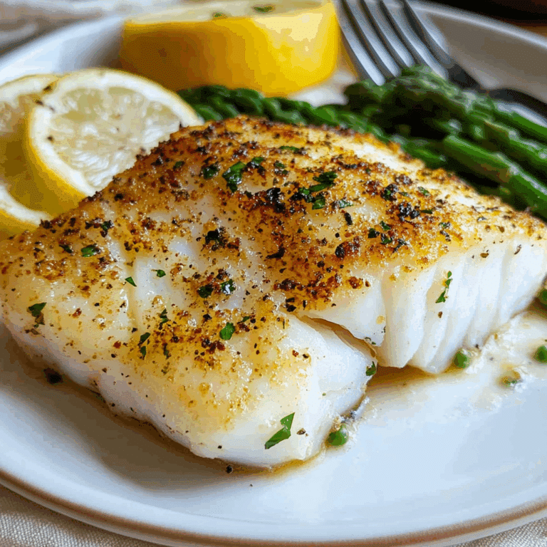 Easy Baked Cod Recipe