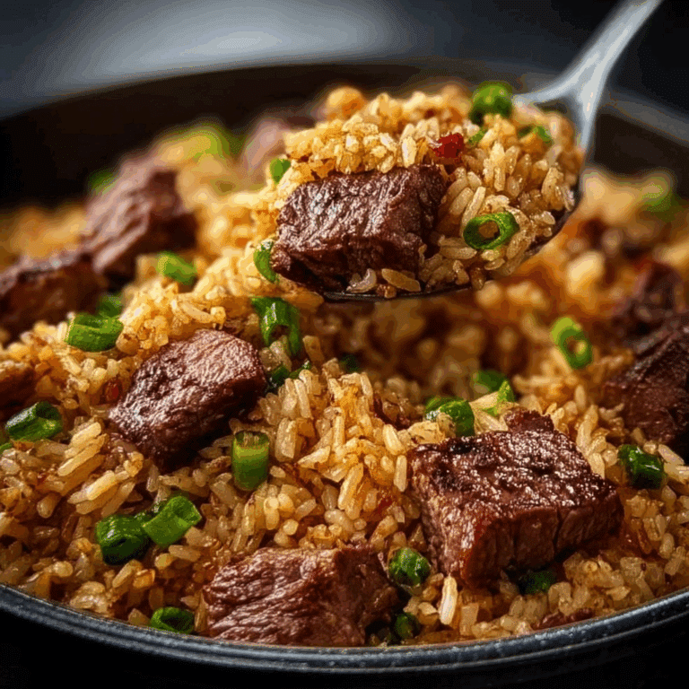 Garlic Butter Steak Fried Rice