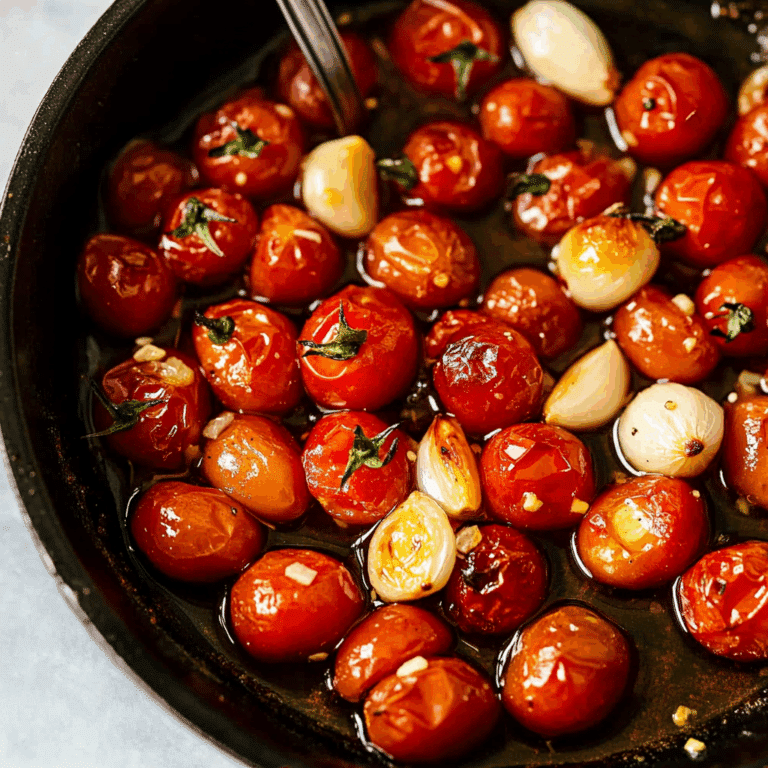 Garlic Roasted Cherry Tomatoes