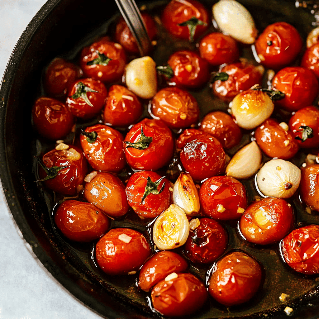 Garlic Roasted Cherry Tomatoes