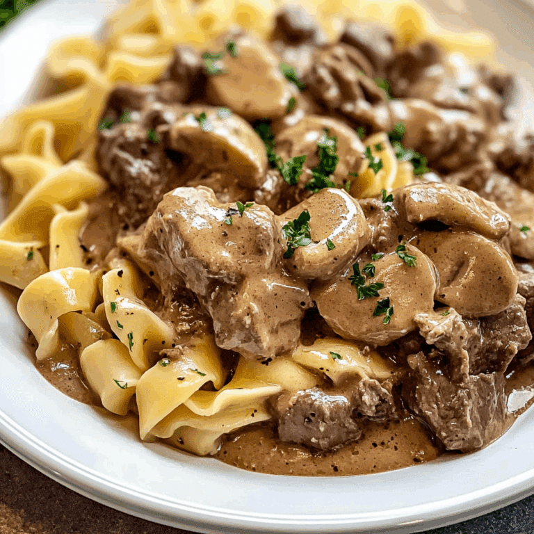 Old Fashioned Beef Stroganoff Recipe