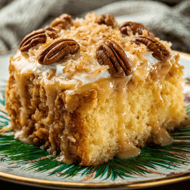 Pineapple Coconut God Bless America Cake