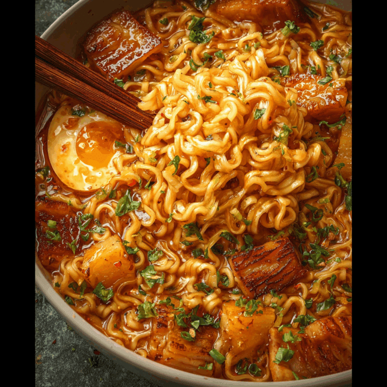 Sweet & Spicy Ramen Noodles