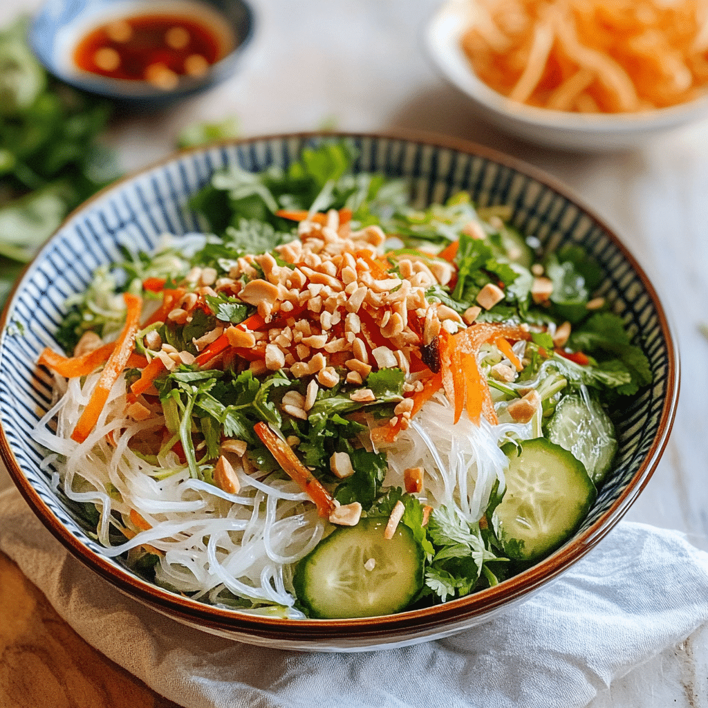 Vietnamese Vermicelli Noodle Salad