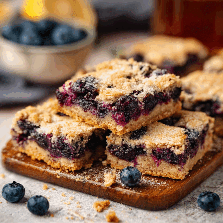 Blueberry Pie Cookie Bars