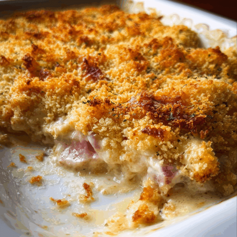 Chicken Cordon Bleu Casserole