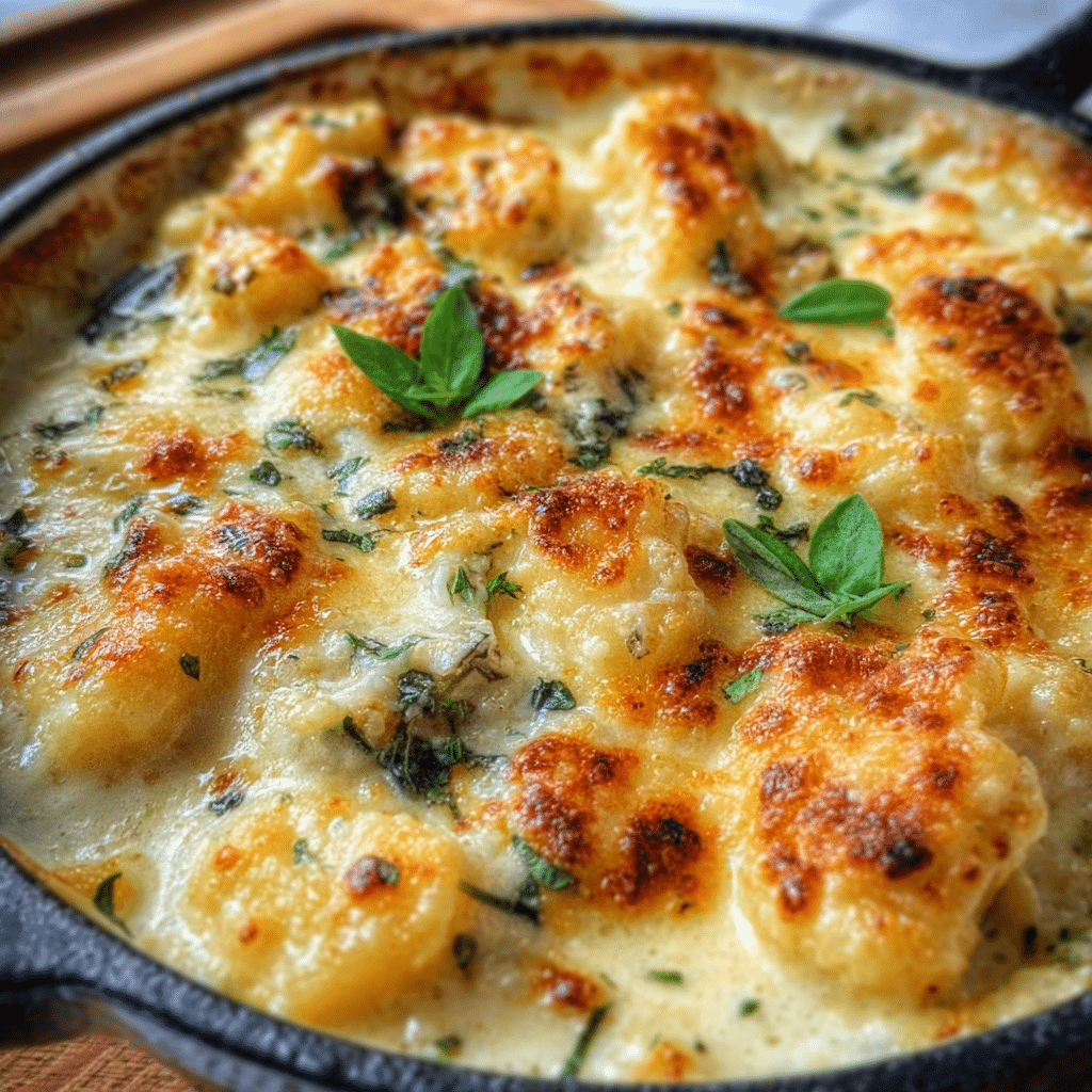 Creamy Baked Gnocchi