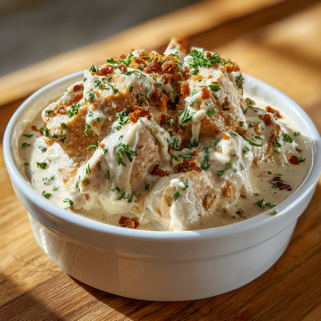 Creamy Crockpot Crack Chicken