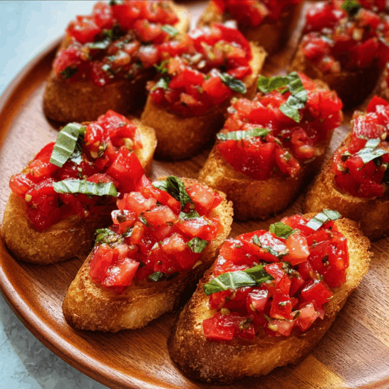 Easy Bruschetta