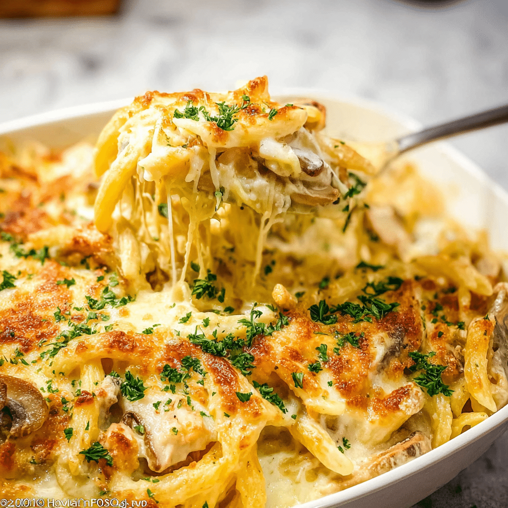 Easy Chicken Tetrazzini