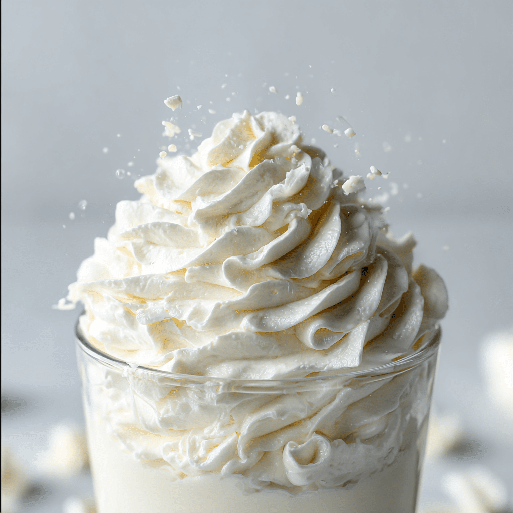 Easy Vanilla Whipped Cream