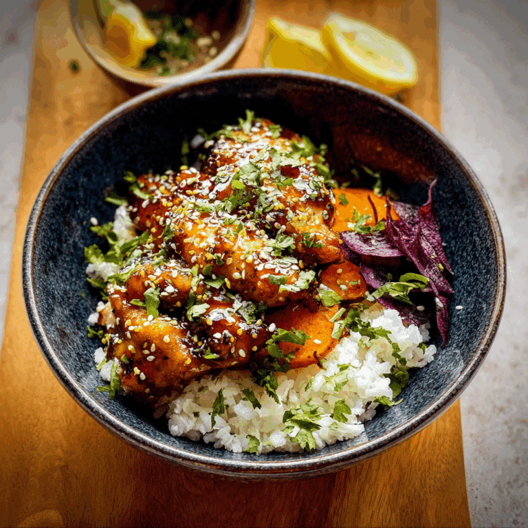 Hot Honey Chicken Bowl