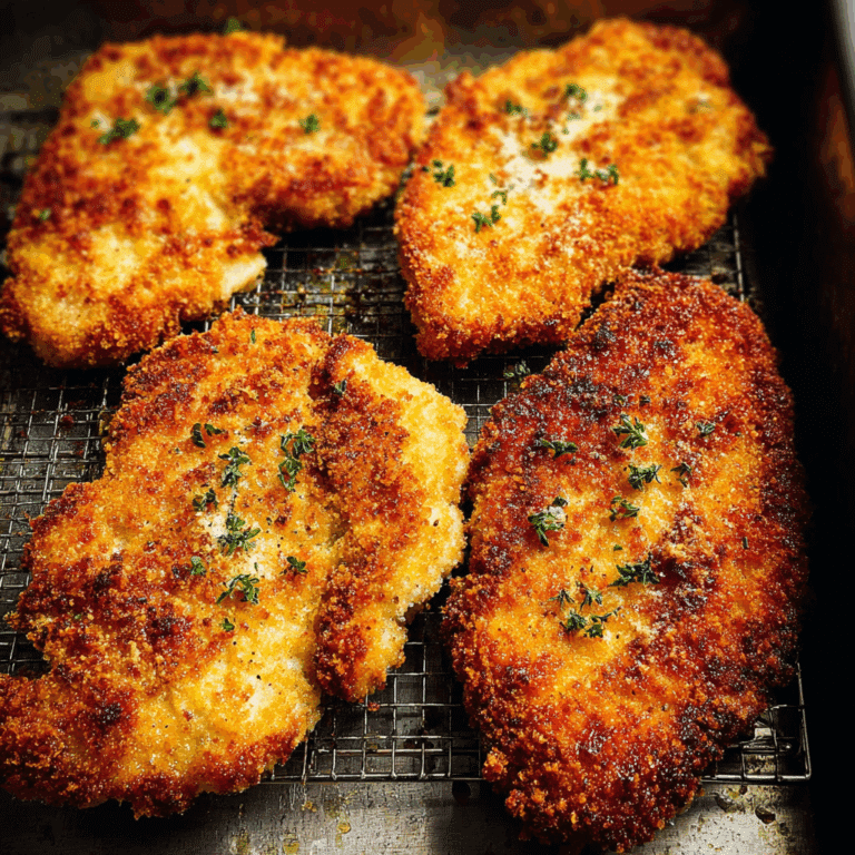 Italian Chicken Cutlets