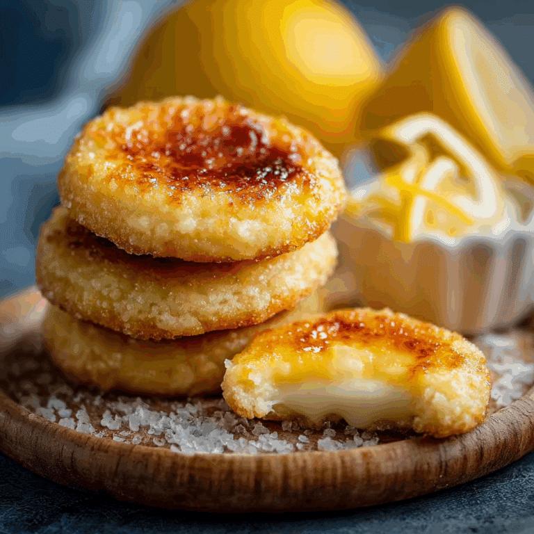 Lemon Curd Crème Brûlée Cookies