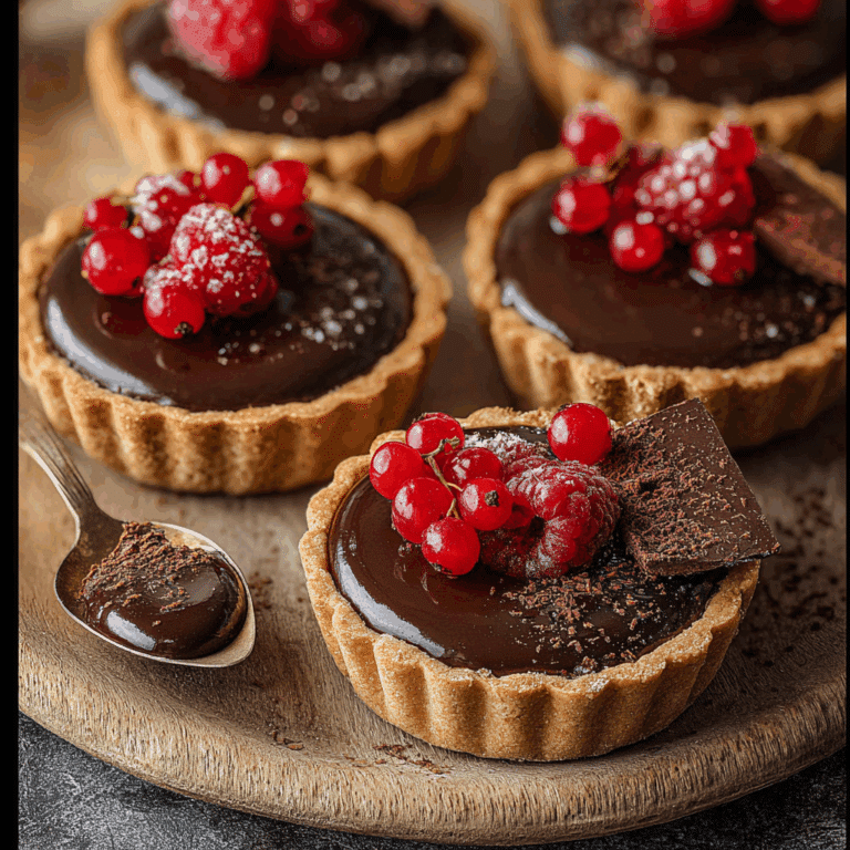 Mini Chocolate Tarts