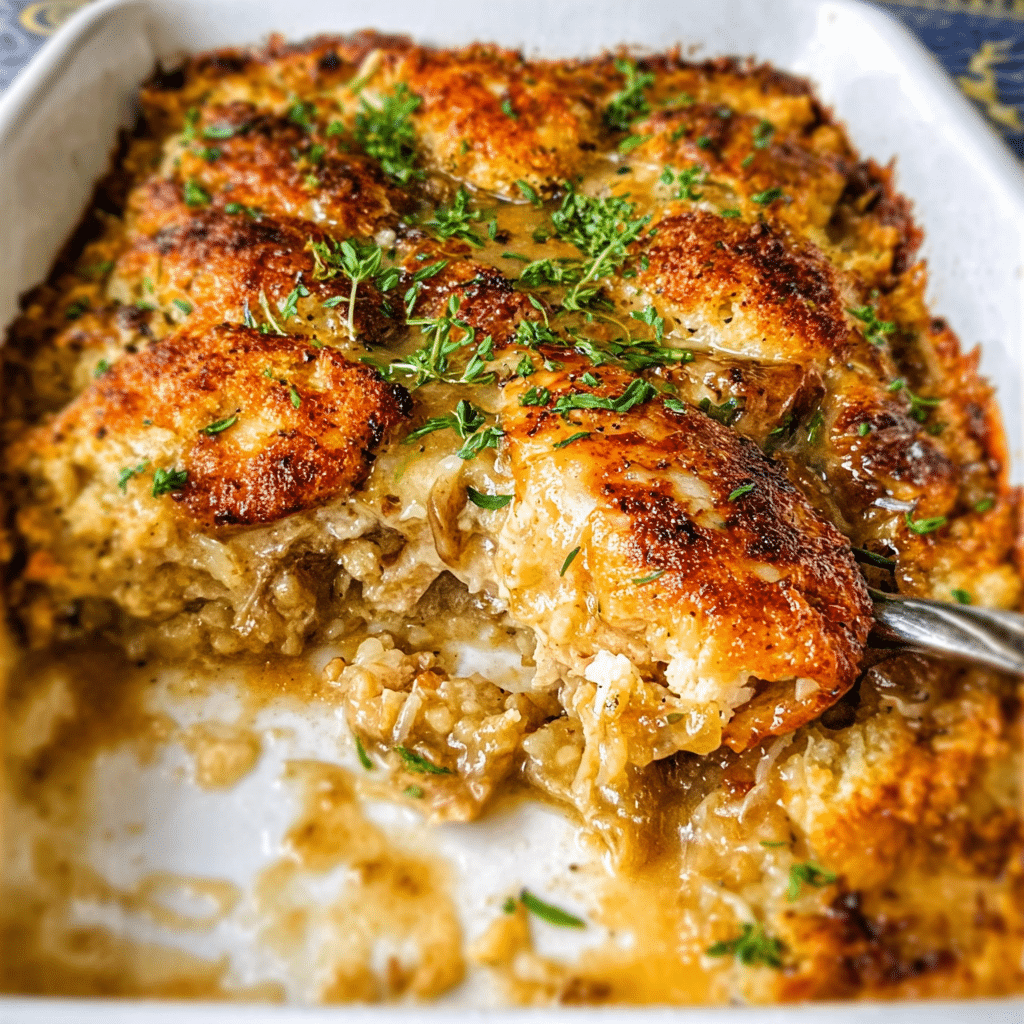 No-Peek Chicken Casserole