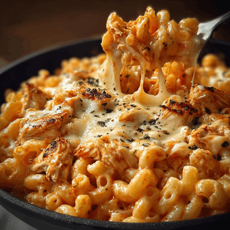 One-Pot Chicken Parmesan Mac & Cheese