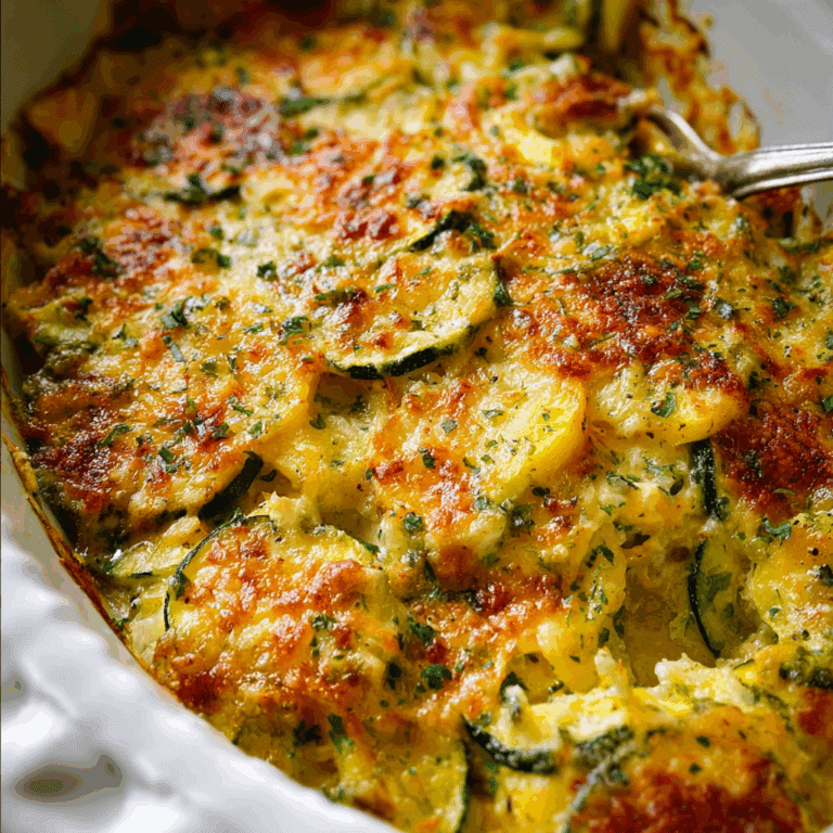 Yellow Squash and Zucchini Casserole