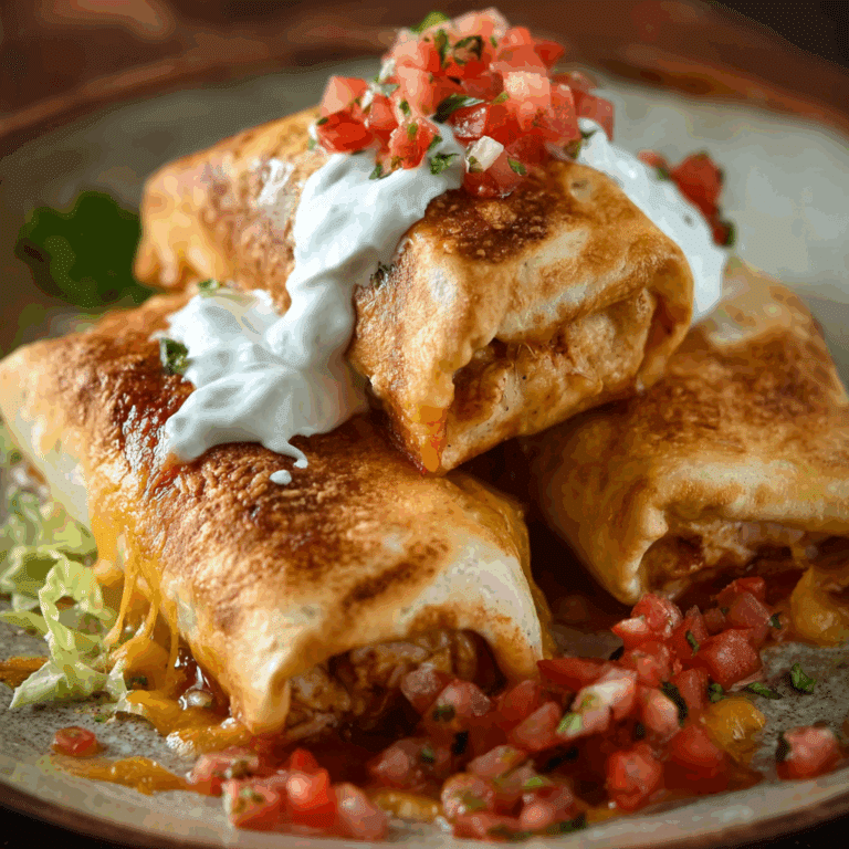 Baked Chicken Chimichangas