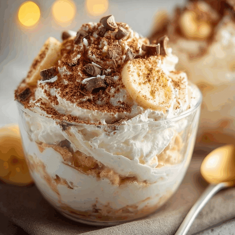 Chocolate Banana Pudding Fluff