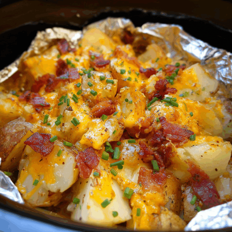 Crockpot Bacon Cheese Potatoes