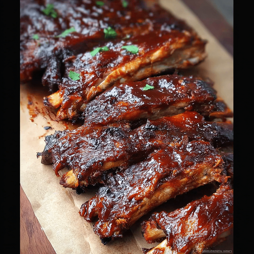 Crockpot Barbecue Ribs