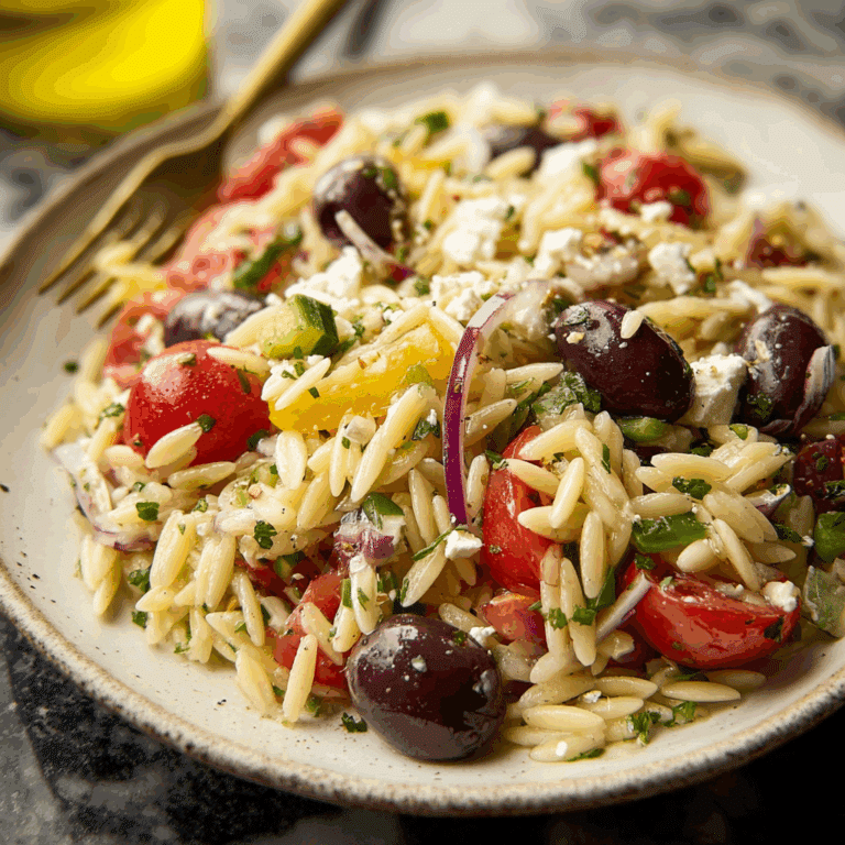 Greek Orzo Salad