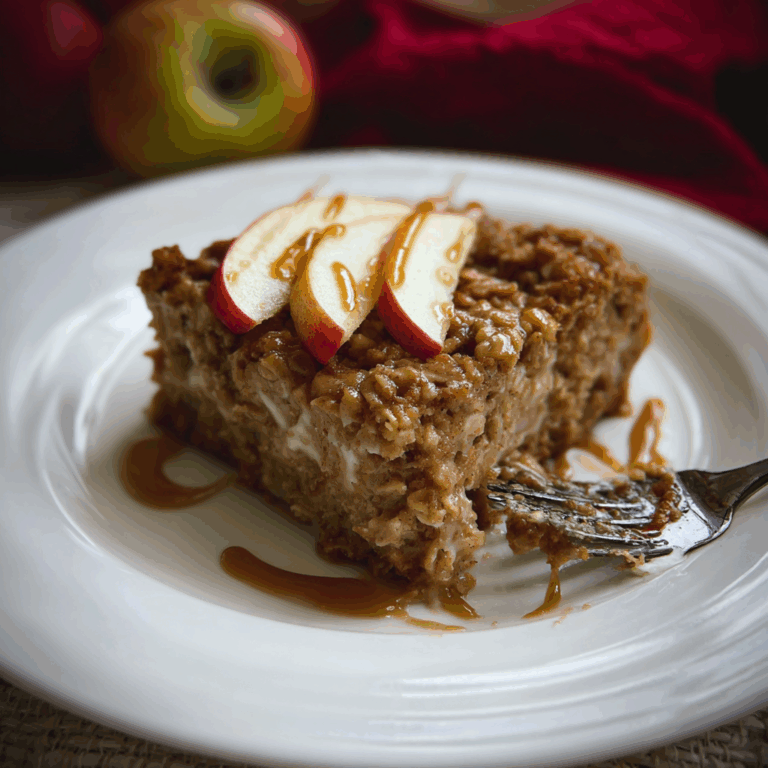 Apple Cinnamon Baked Oatmeal