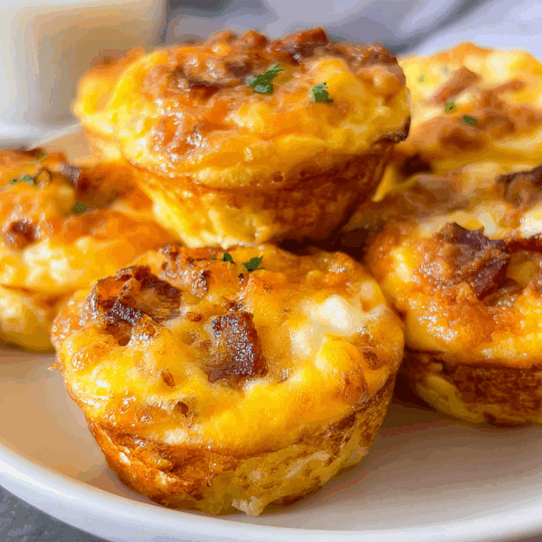 Bacon & Cheese Egg Bites