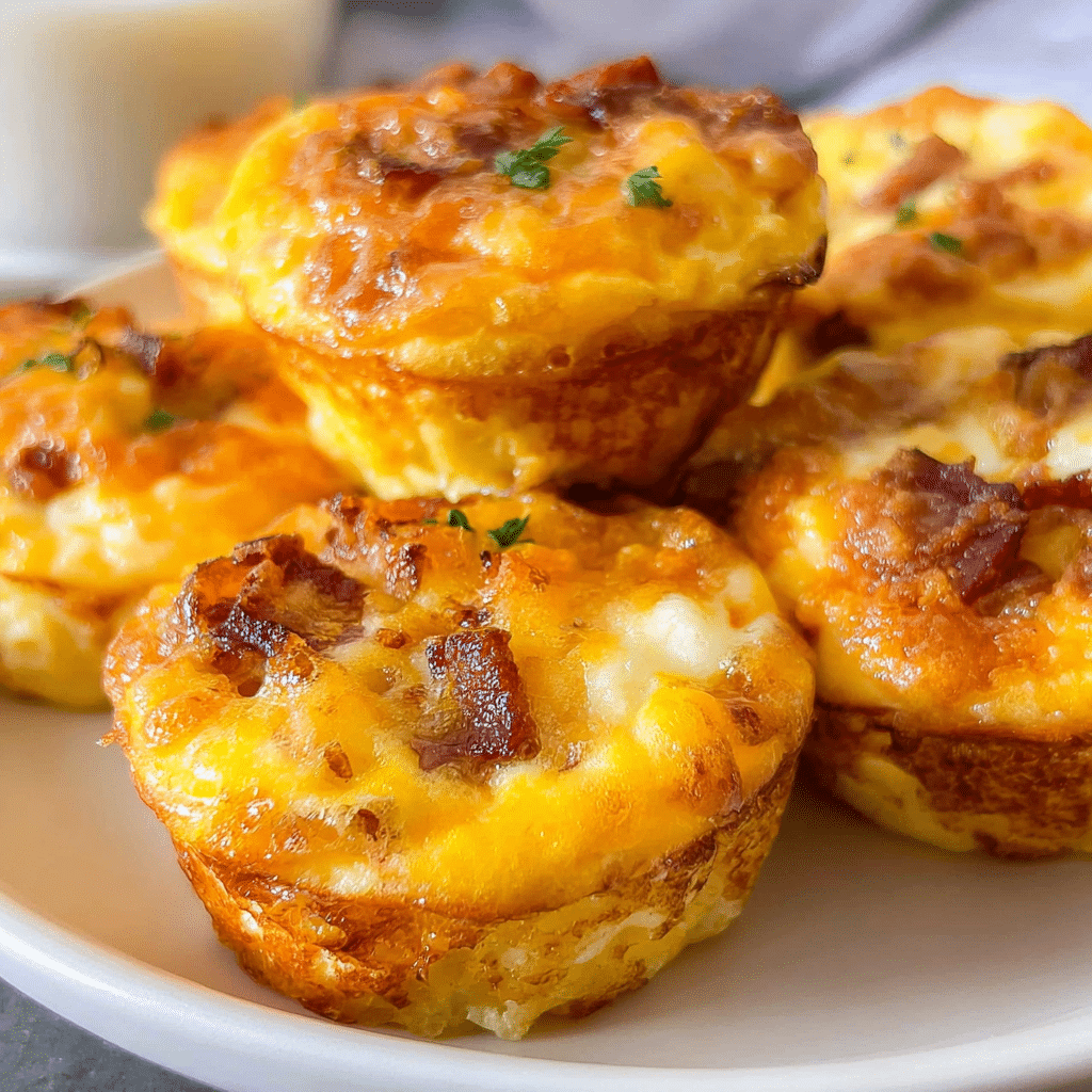 Bacon & Cheese Egg Bites