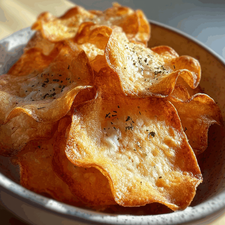 Cottage Cheese Chips
