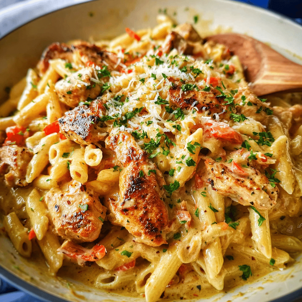 Creamy Cajun Chicken Pasta