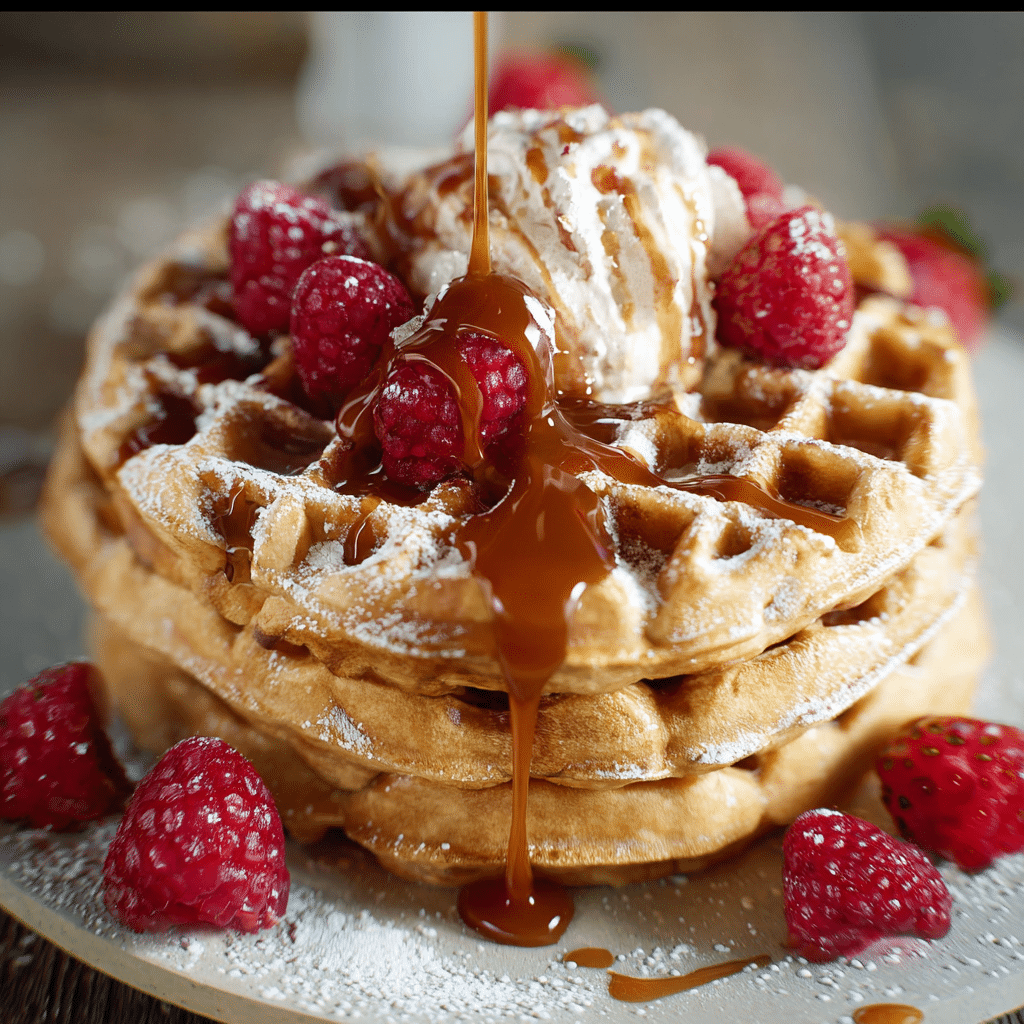 High Protein Waffles