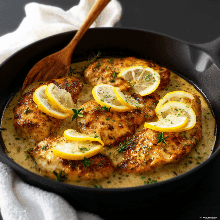 Lemon Chicken Skillet