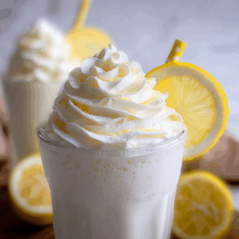 Two-Ingredient Whipped Lemonade