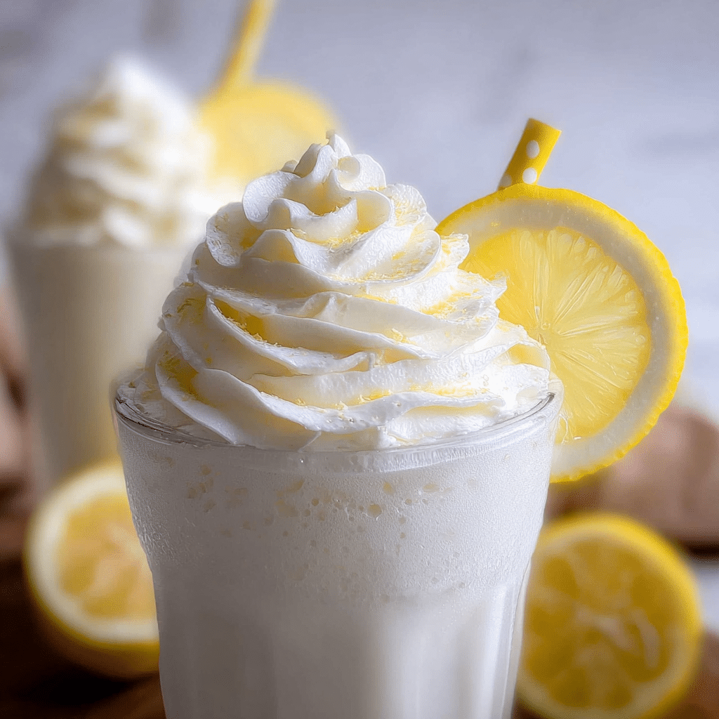 Two-Ingredient Whipped Lemonade